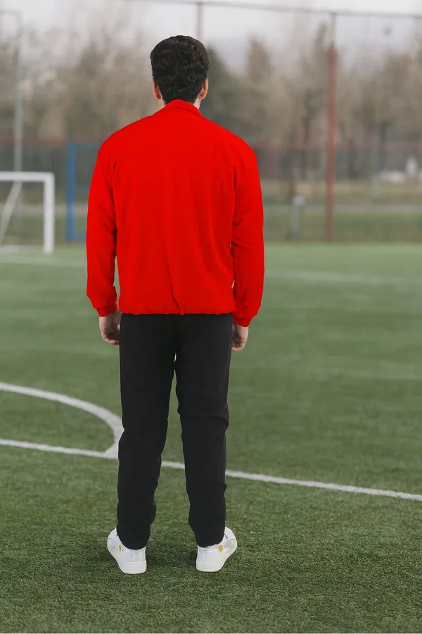 Red_Polyester_Wool_Blend_Lycra_Blend_Zip_Solid_Track_Suit_For_Men