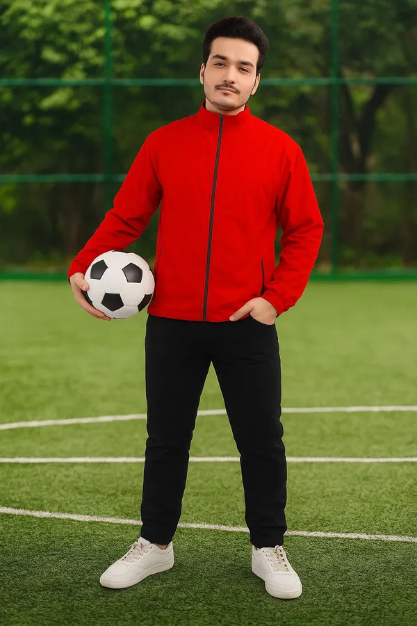 Red_Polyester_Wool_Blend_Lycra_Blend_Zip_Solid_Track_Suit_For_Men