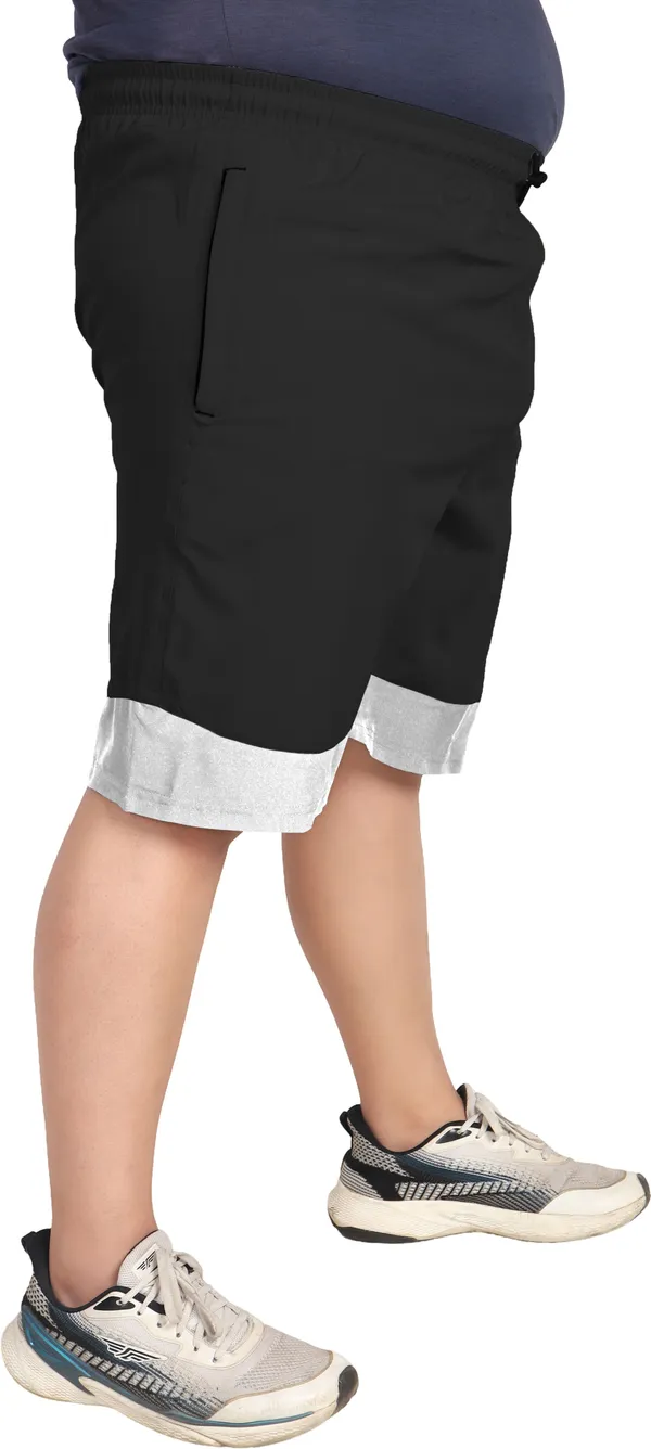 Black_Lycra_Blend_Polyester_Elasticated_Solid_Shorts_For_Men