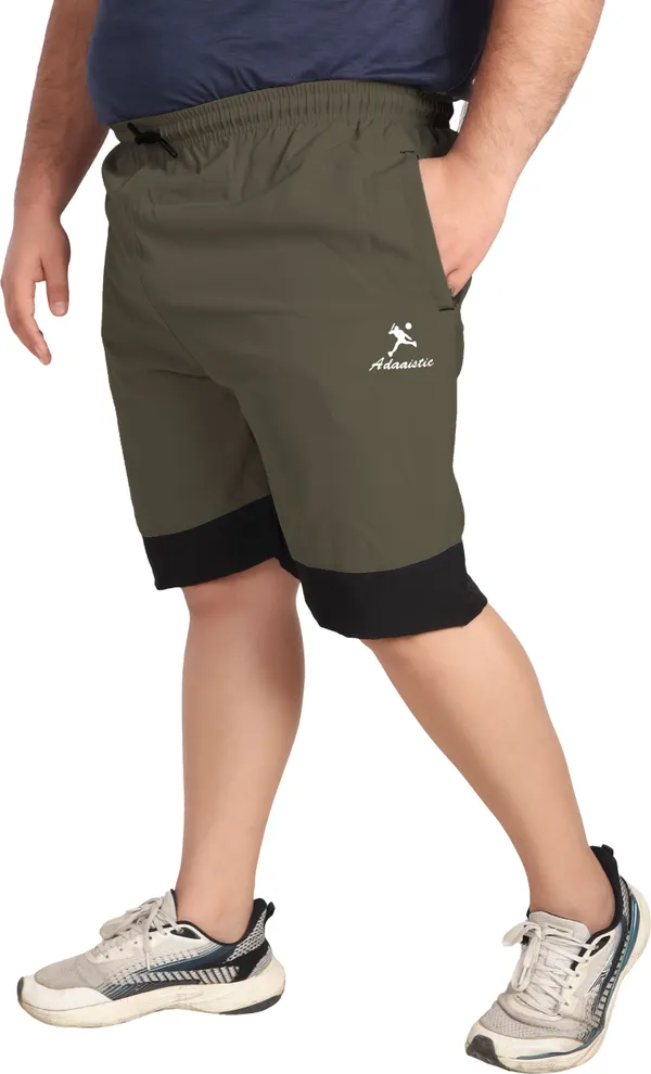 Green_Lycra_Blend_Polyester_Elasticated_Solid_Shorts_For_Men