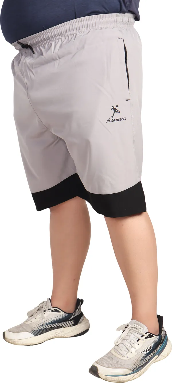 Grey_Lycra_Blend_Polyester_Elasticated_Solid_Shorts_For_Men