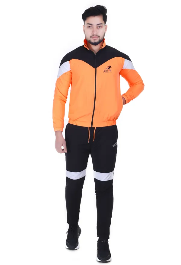 Orange_Lycra_Blend_Regular_Track_Suit_For_Men