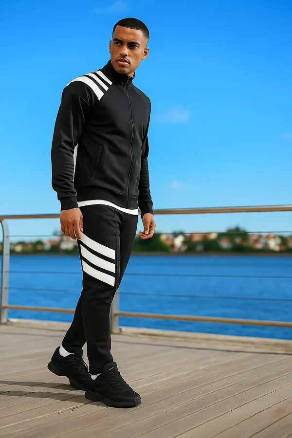 Black_Polyester_Lycra_Blend_Zip_Solid_Track_Suit_For_Men