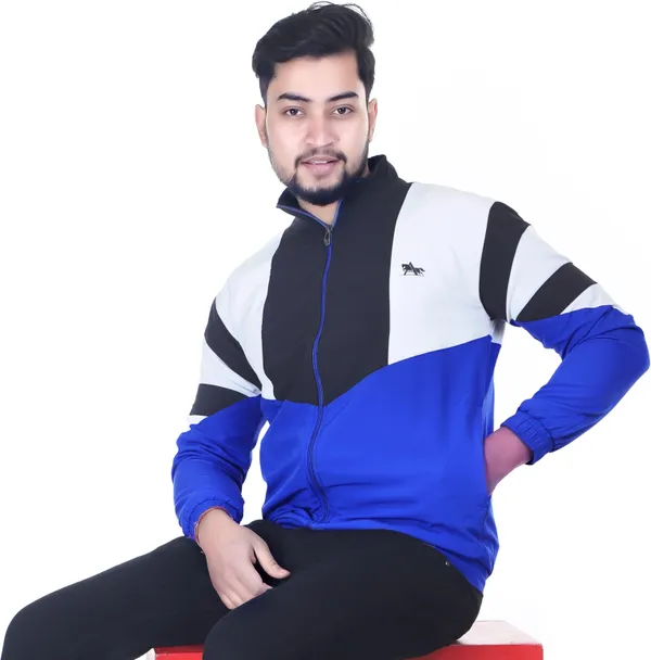 Blue_Wool_Blend_Lycra_Blend_Polyester_Zipper_Solid_Full_Sleeve_Sports_Jacket_For_Men
