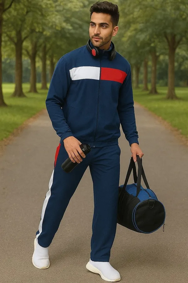 Blue_Polyester_Lycra_Blend_Zip_Solid_Track_Suit_For_Men