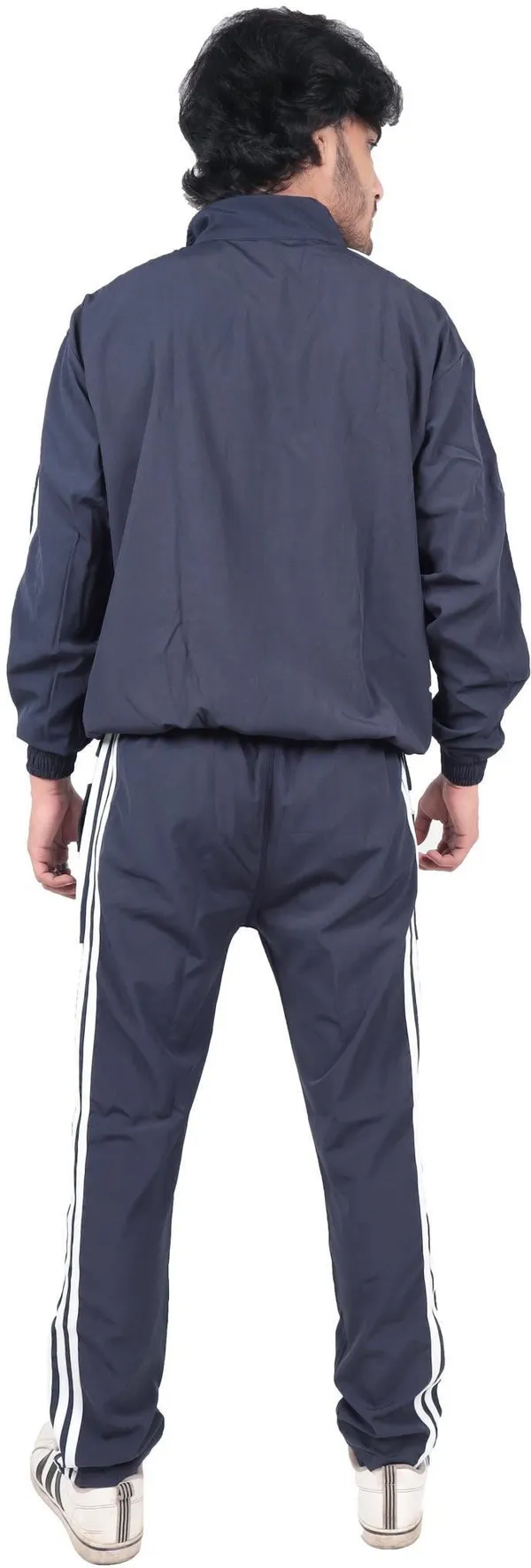 Blue_Polyester_Blend_Full_Zip_Striped_Solid_Track_Suit_For_Men