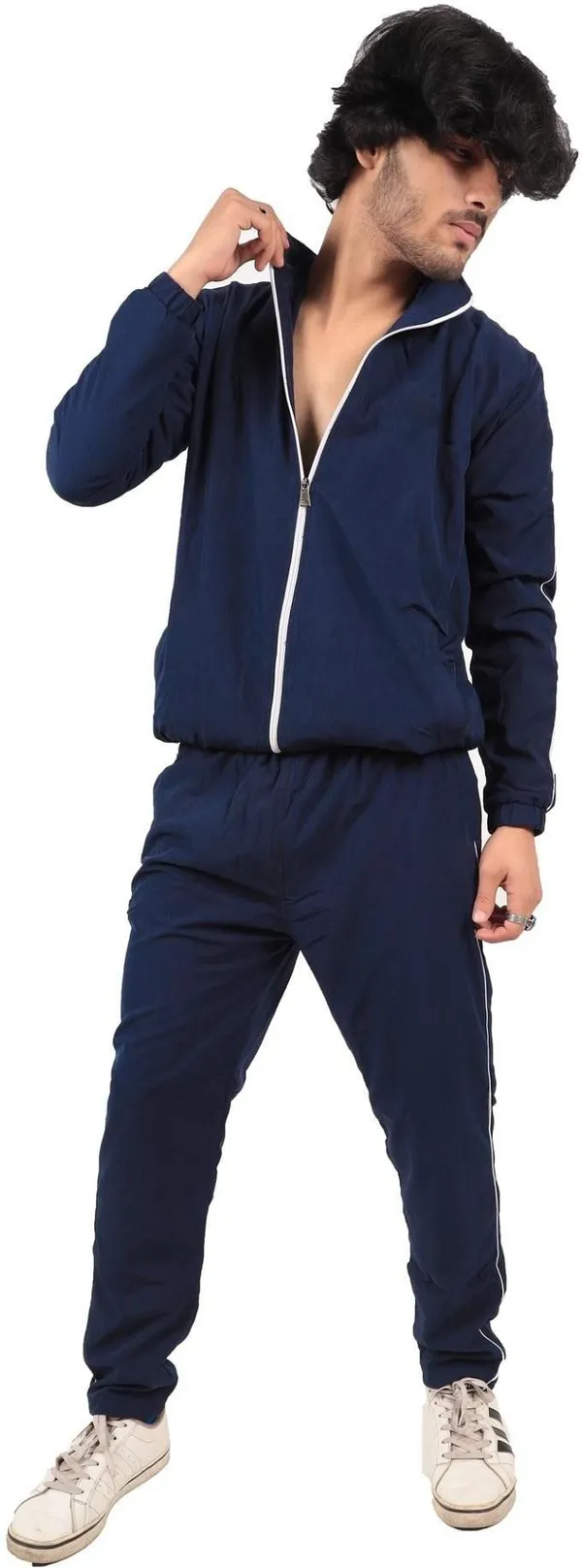 Blue_Polyester_Blend_Full_Zip_Solid_Track_Suit_For_Men