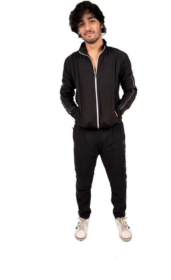 Black_Polyester_Blend_Full_Zip_Solid_Track_Suit_For_Men