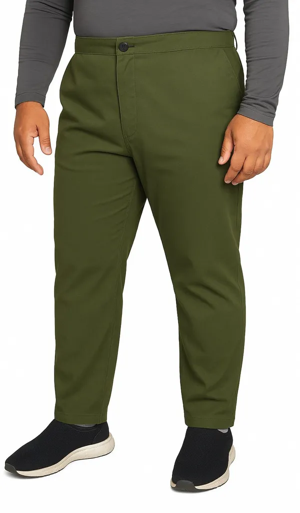 Green_Lycra_Blend_Polyester_Button_Solid_Track_Pant_For_Men