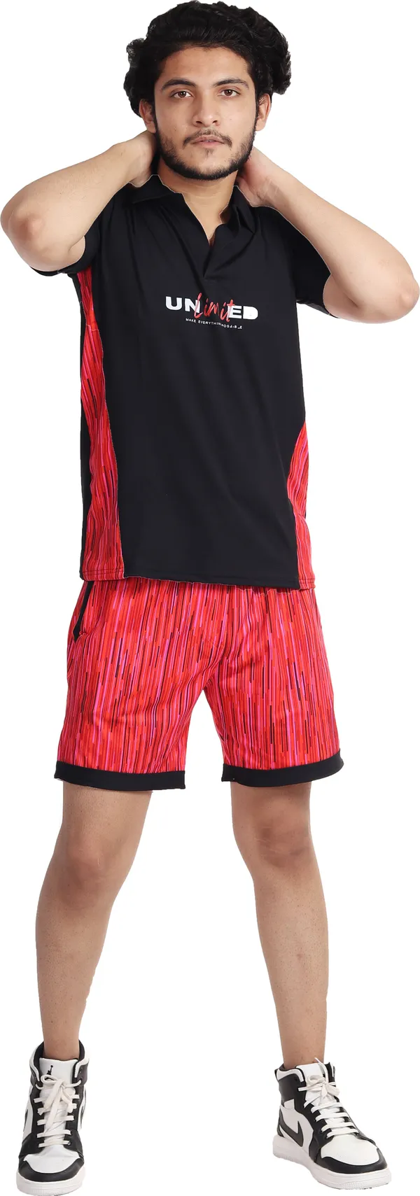 Red_Lycra_Blend_Polyester_Blend_Regular_Track_Suit_For_Men
