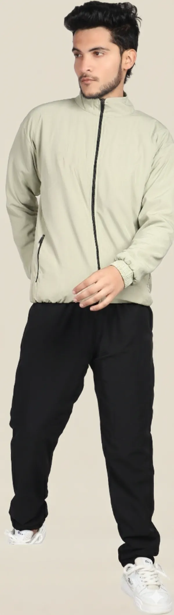 Green_Polyester_Blend_Lycra_Blend_Fleece_Regular_Track_Suit_For_Men