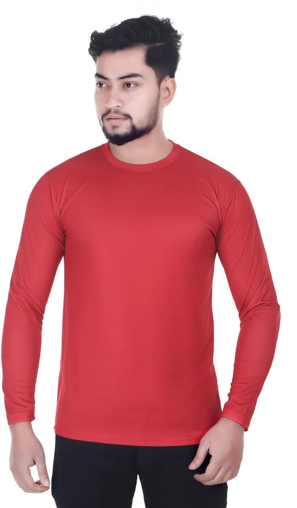 Red_&_Green_Polyester_Sports_Round_Neck_Full_Sleeve_T_Shirt_For_Men