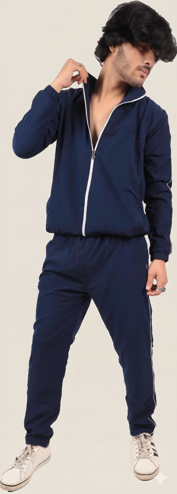 Blue_Polyester_Blend_Full_Zip_Solid_Track_Suit_For_Men