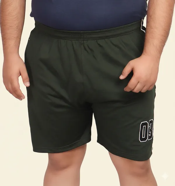 Green_Lycra_Blend_Polyester_Elasticated_Solid_Shorts_For_Men