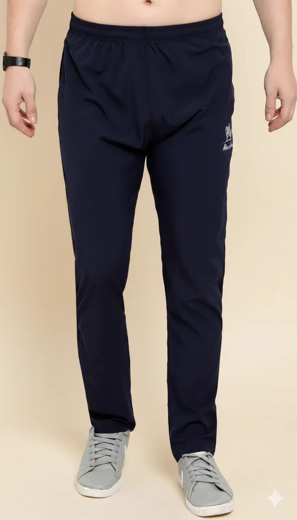 Blue_Polyester_Elastic_Solid_Track_Pant_For_Men