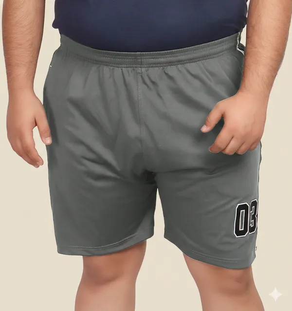 Grey_Lycra_Blend_Polyester_Elasticated_Solid_Shorts_For_Men