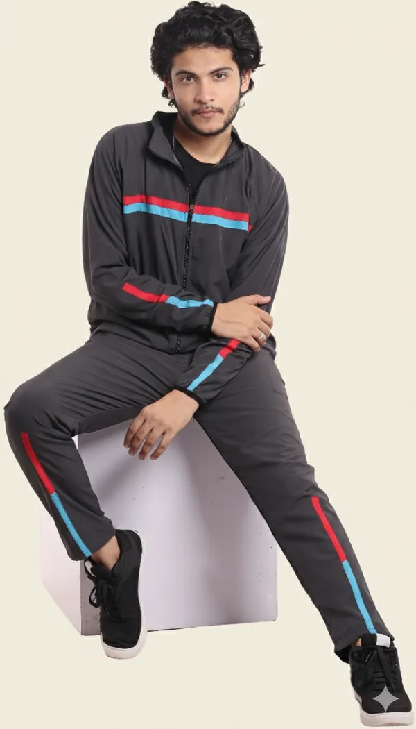 Grey_Polyester_Lycra_Blend_Zip_Solid_Track_Suit_For_Men
