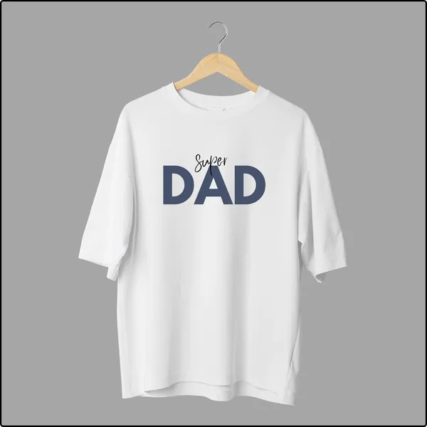 Dad_Fun_Stylish_Tees_White_Cotton_Oversize_T-Shirt_For_Men