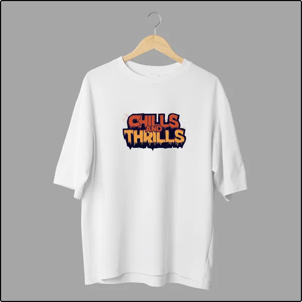 Chills_and_Thrills_Oversize_Spooky_Adventurous_Graphic_White_100%_Cotton_T-shirt