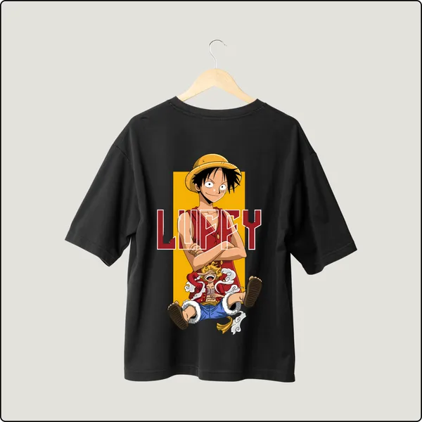Luffy_Black_Cotton_Oversize_T-Shirt_For_Men