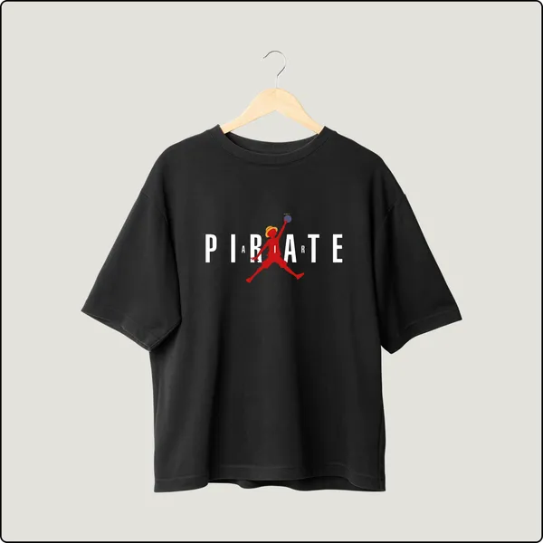 Luffy_Black_Cotton_Oversize_T-Shirt_For_Men