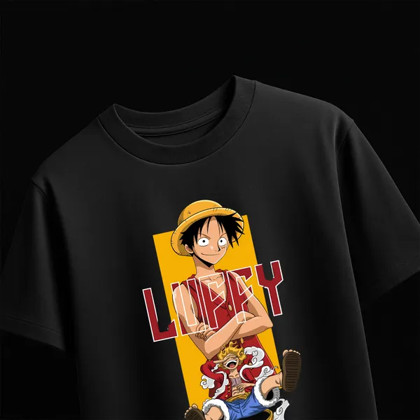 Luffy_Black_Cotton_Oversize_T-Shirt_For_Men