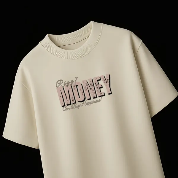 Money__Off_White_100%_Cotton_Oversize_T-Shirt_For_Men