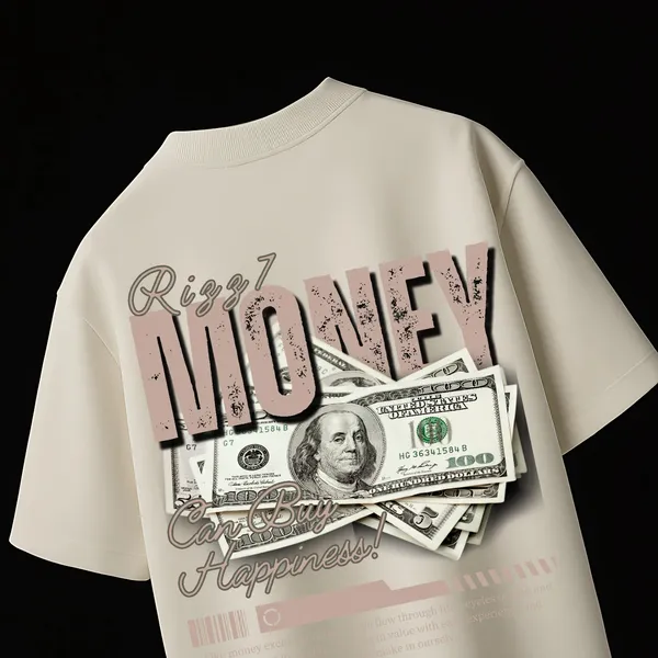 Money__Off_White_100%_Cotton_Oversize_T-Shirt_For_Men