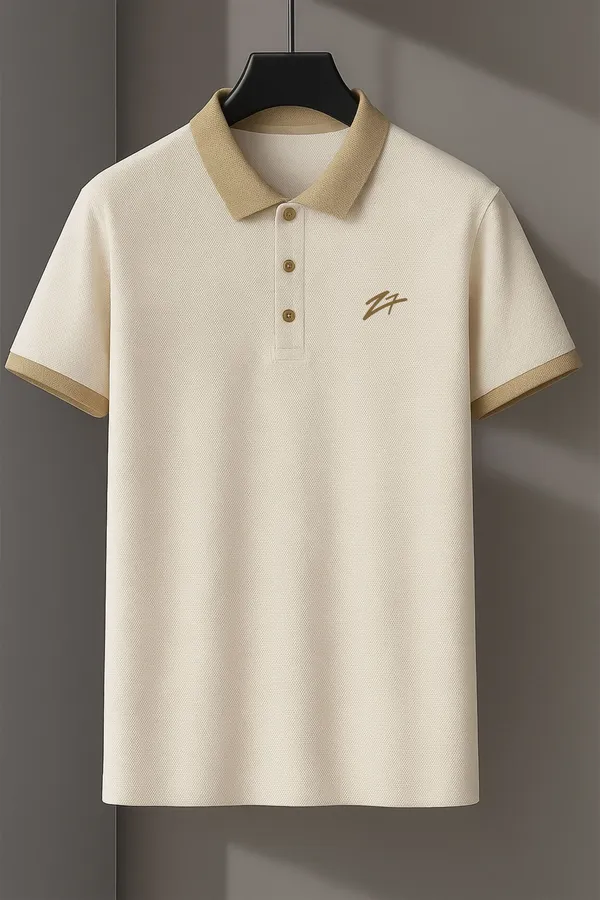 Off_White_with_Brown_Accents_Signature_Series_Polo_T-Shirt
