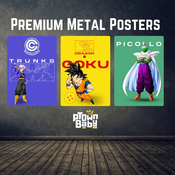 Dragon_ball_3__Metal_Poster__1Mm_Thick_A4_Size_Metal_Poster