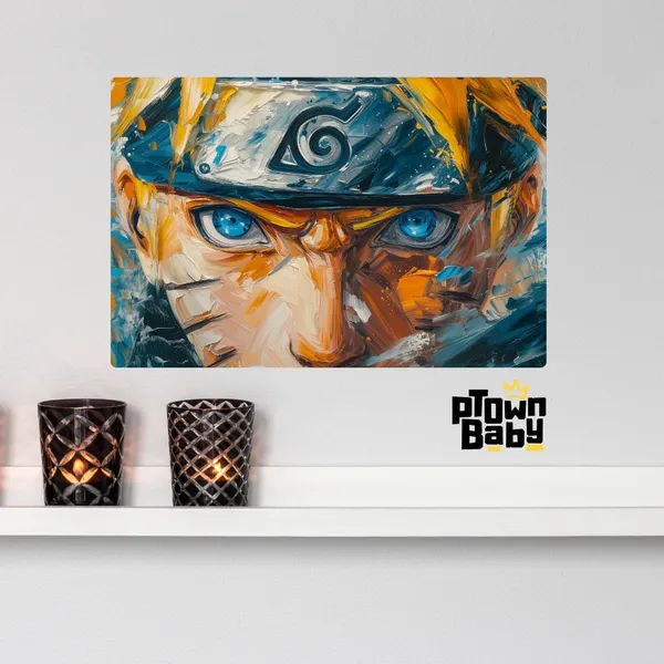 Naruto:_Shinobi_Gaze_�_Premium___Metal_Poster__1Mm_Thick__A4_Size__Metal_Poster