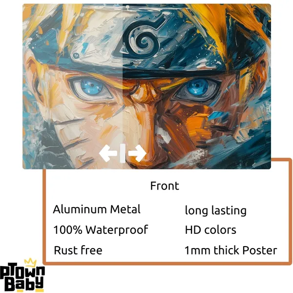 Naruto:_Shinobi_Gaze_�_Premium___Metal_Poster__1Mm_Thick__A4_Size__Metal_Poster