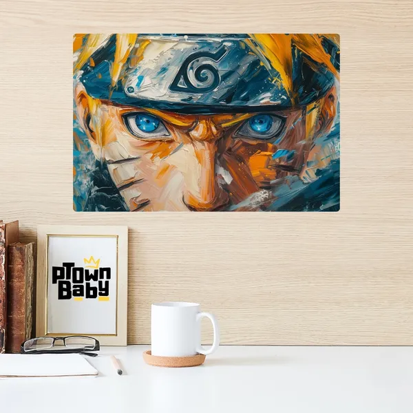 Naruto:_Shinobi_Gaze_�_Premium___Metal_Poster__1Mm_Thick__A4_Size__Metal_Poster