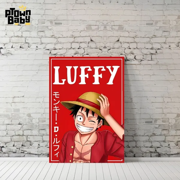 Luffy_One_Piece_A4_Size_Metal_Poster