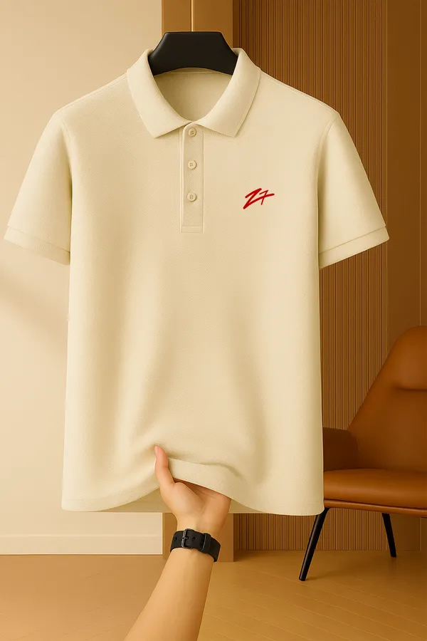 RIZZ7_Signature_Series_Men’s_Polo_T-Shirt_–_Off_White
