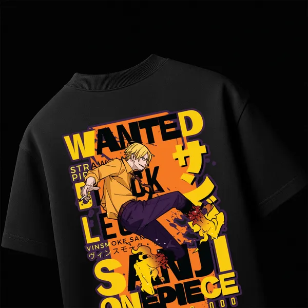 Sanjis_Wanted__Black_Cotton_Oversize_T-Shirt_For_Men