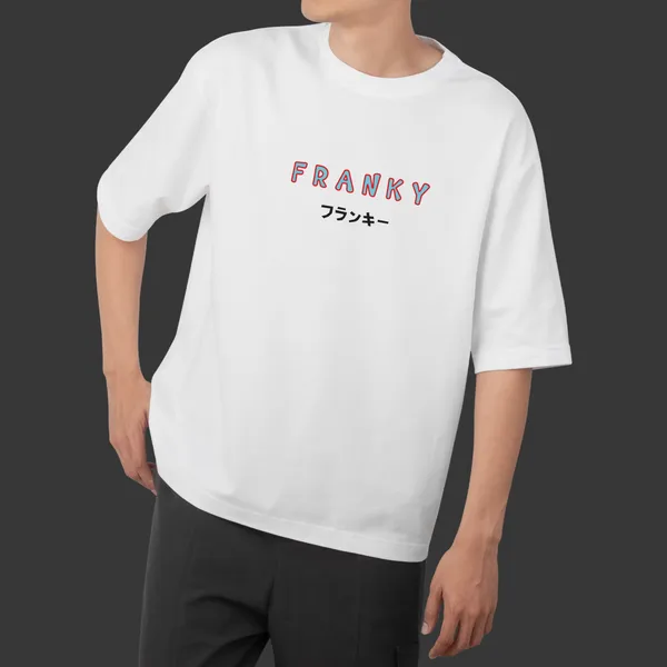 Franky_White_100%_Cotton__Oversize_Fit_T-shirt