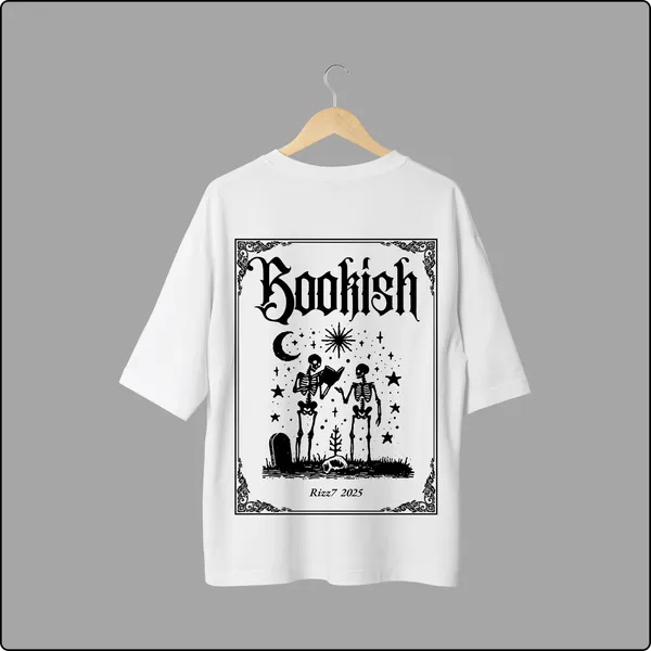 Bookish_Stylish_Fun_White_Cotton_Oversize_T-Shirt_For_Men
