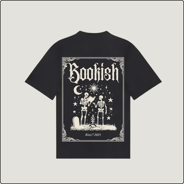 Bookish_Stylish_Black_Cotton_Regular_T-shirt_For_Men