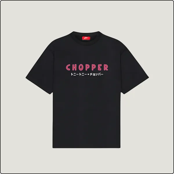 Chopper�s_Sweet_Escape_The_Cotton_Candy_Lover_Black_Cotton_Regular_T-shirt_For_Men