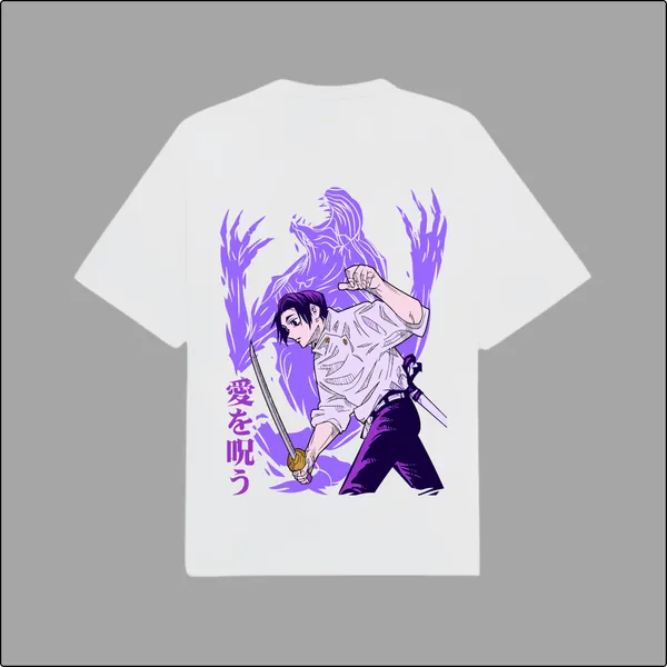 Cursed_Bond_Yuta_Rika�s_Tale_White_Cotton_Regular_T-shirt_For_Men