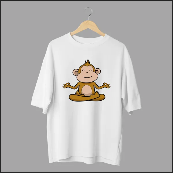 Enjoy_Every_Moment_Inspirational_Positive_Vibes_White_Cotton_Oversize_T-Shirt_For_Men