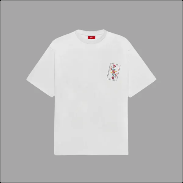 Hisoka�s_Trickster_White_Cotton_Regular_T-shirt_For_Men