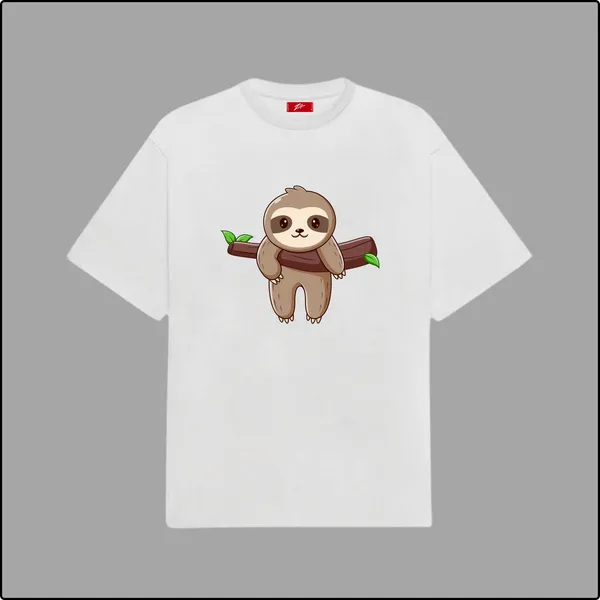 I_Am_Not_Lazy_Regular_Fit_White_100%_Cotton_T-shirt