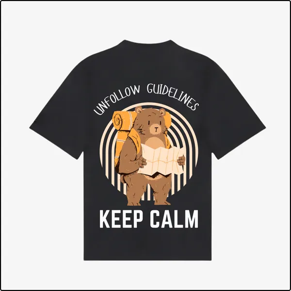 Keep_Calm_Stylish_Fun_Graphic_Black_Cotton_Regular_T-shirt_For_Men