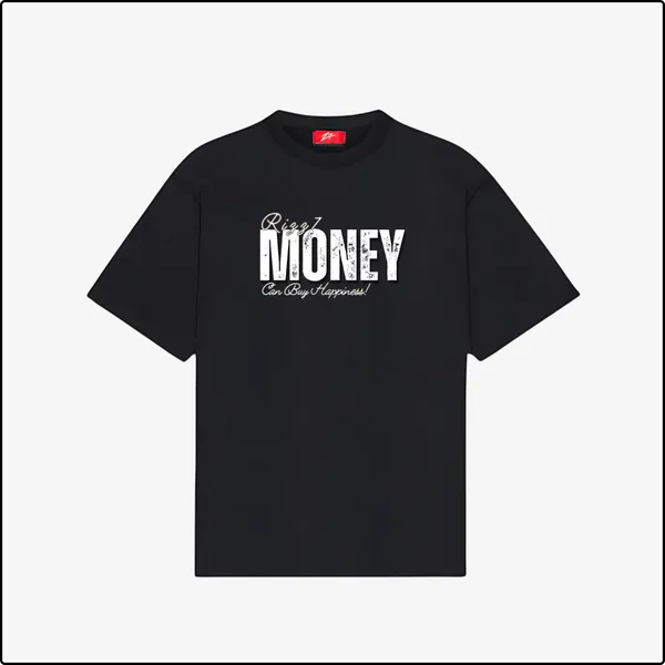 Money_Black_Cotton_Regular_T-Shirt_For_Men_For_Men