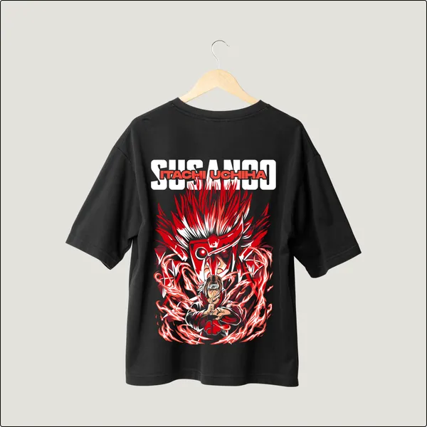 Susanoo_Itachi_Epic_Uchiha_Clan_Sharingan__Black_100%_Cotton__Oversize_Fit__T-Shirt