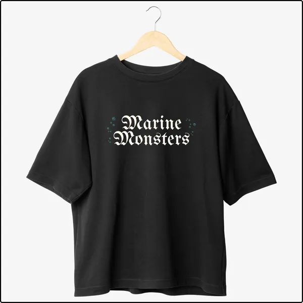 Marine_Monsters_Fierce_Mythical_Sea_Creature_Black_Cotton_Oversize_T-Shirt_For_Men