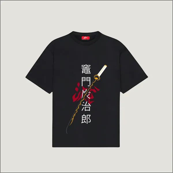 Samurai_Edge_Style_with_the_Ultimate_Warrior_Black_Cotton_Regular_T-shirt_For_Men
