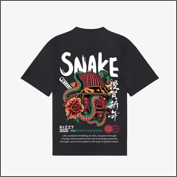 Snake_Bold_Stylish_Serpent_Inspired_Black_Cotton_Regular_T-shirt_For_Men
